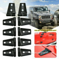 Cubierta de bisagra de puerta para 07-18 Jeep Wrangler JK